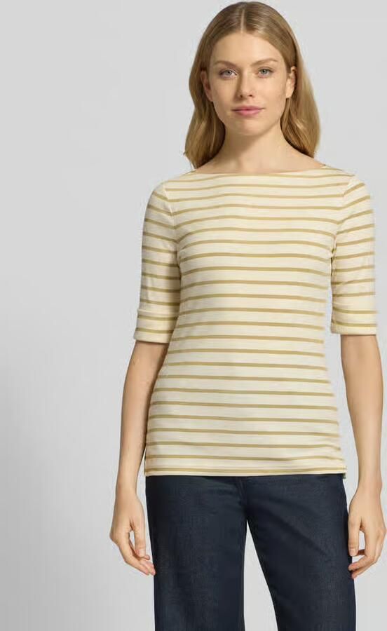 Lauren Ralph Lauren T-shirt met boothals model 'JUDY' - Foto 2