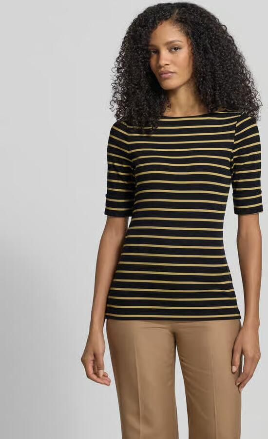Lauren Ralph Lauren T-shirt met boothals model 'JUDY' - Foto 2