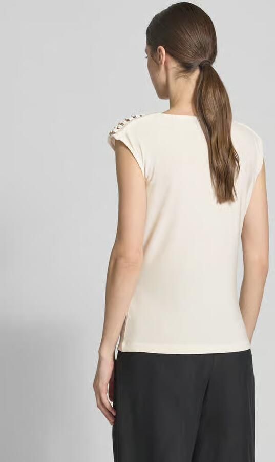 Lauren Ralph Lauren T-shirt met cascadehals - Foto 2