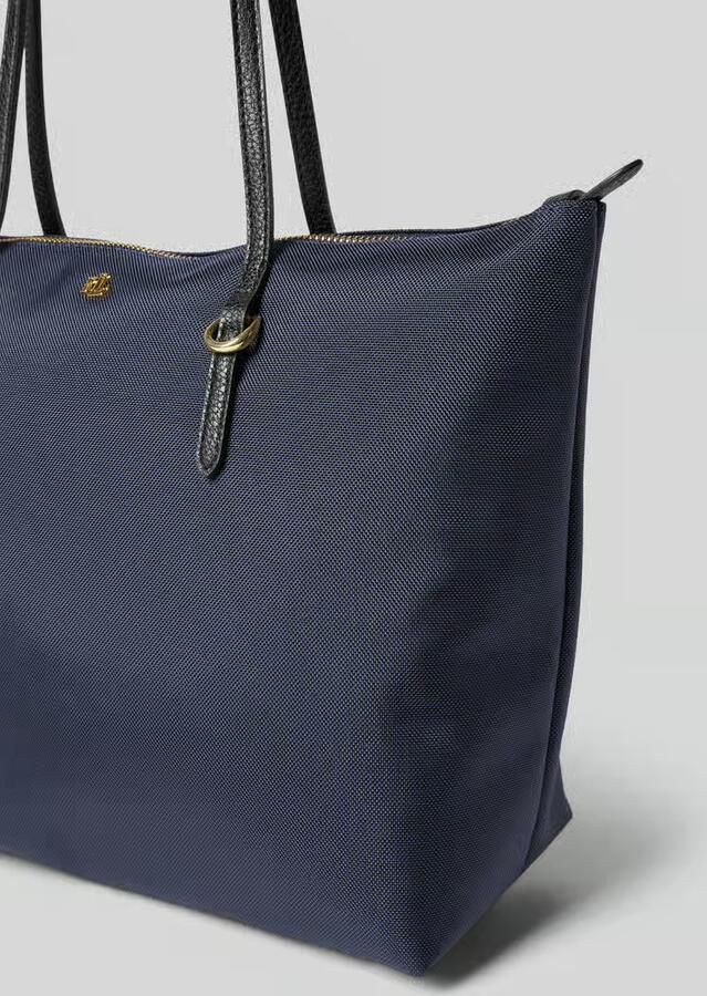 Lauren Ralph Lauren Shoppers & Totes Keaton 26-Tote-Medium in blauw - Foto 5