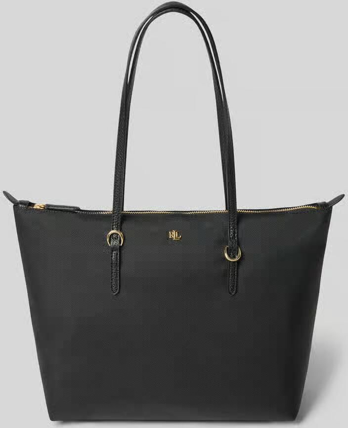 Lauren Ralph Lauren Shoppers & Totes Keaton 26-Tote-Medium in zwart - Foto 4
