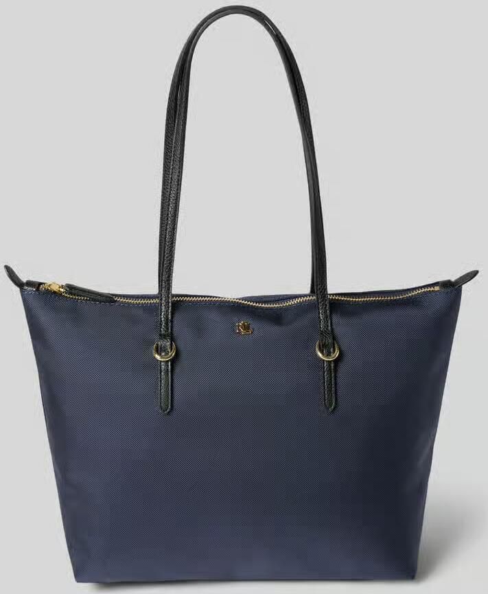 Lauren Ralph Lauren Shoppers & Totes Keaton 26-Tote-Medium in blauw - Foto 4