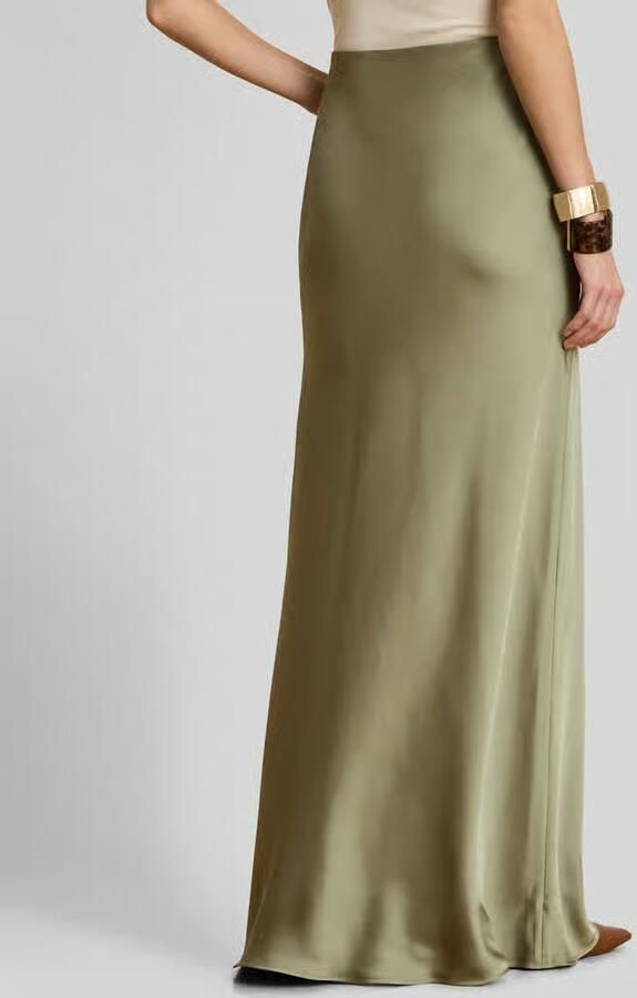 Lauren Ralph Lauren Vloeiende maxirok met elastische band - Foto 2
