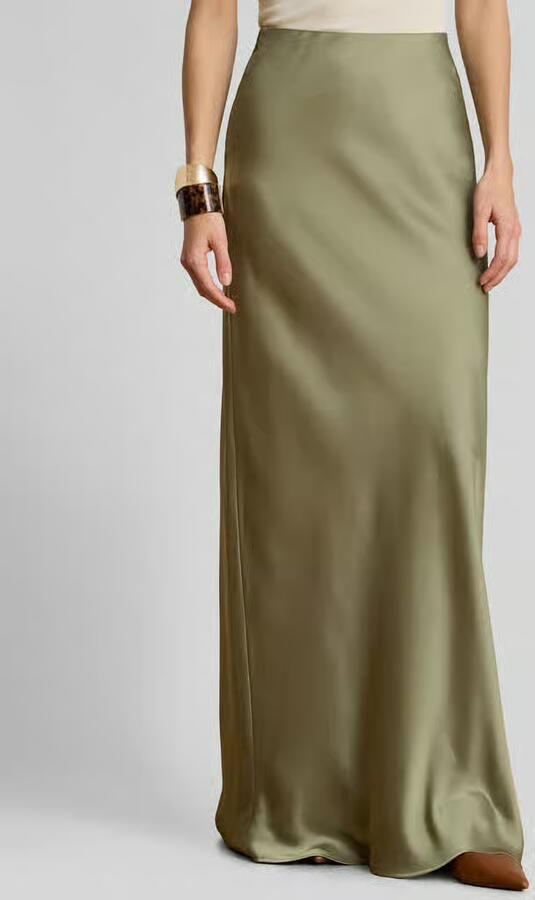 Lauren Ralph Lauren Vloeiende maxirok met elastische band - Foto 3
