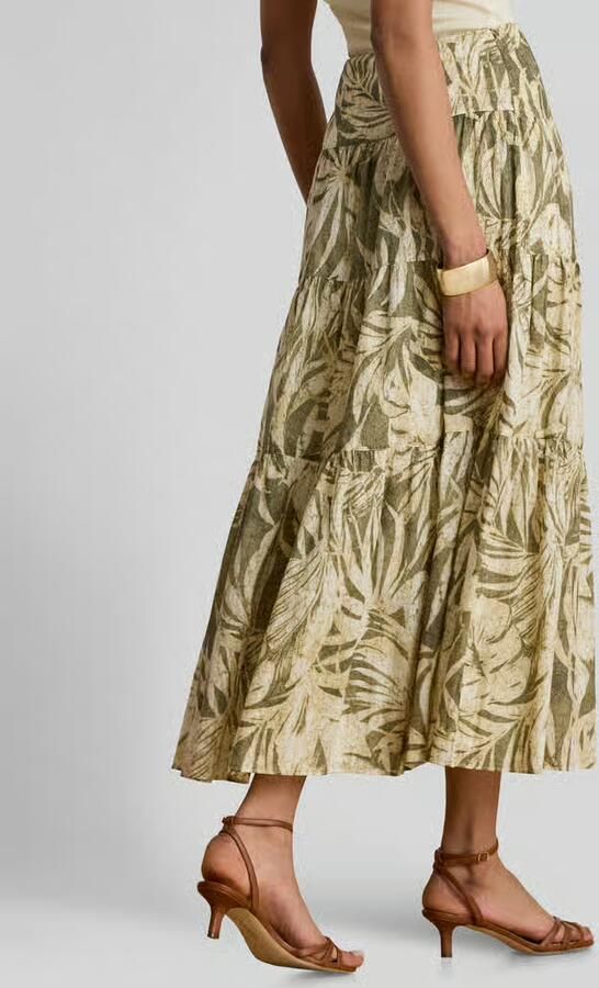 Lauren Ralph Lauren Wijde maxi-rok van puur katoen - Foto 3