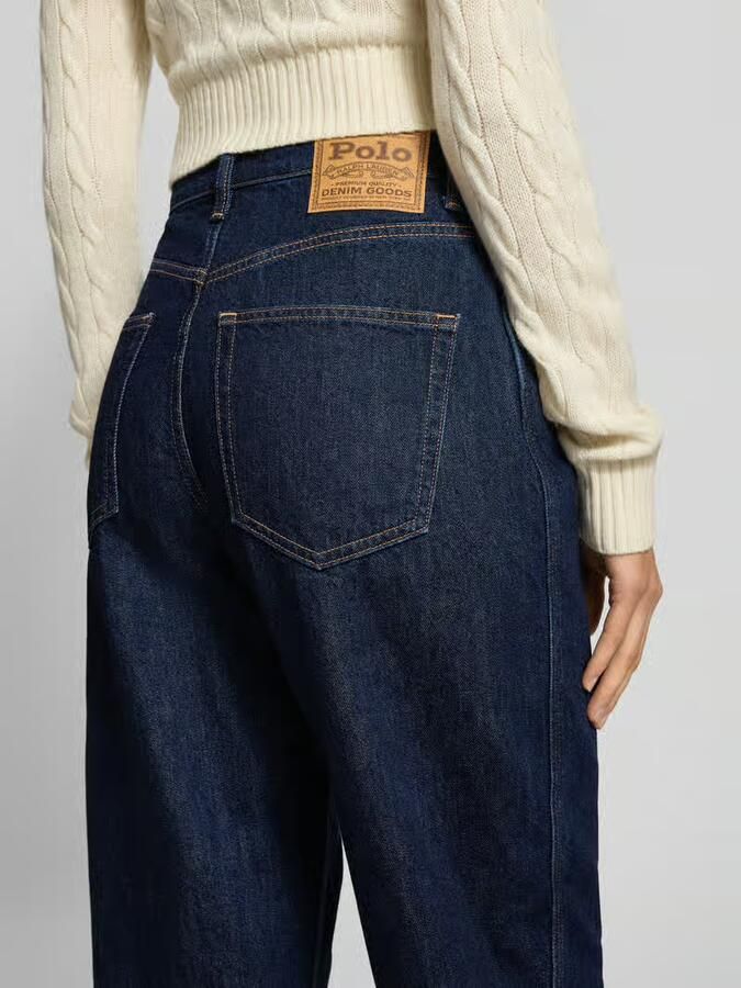 Polo Ralph Lauren Ankle straight fit jeans met steekzakken - Foto 2