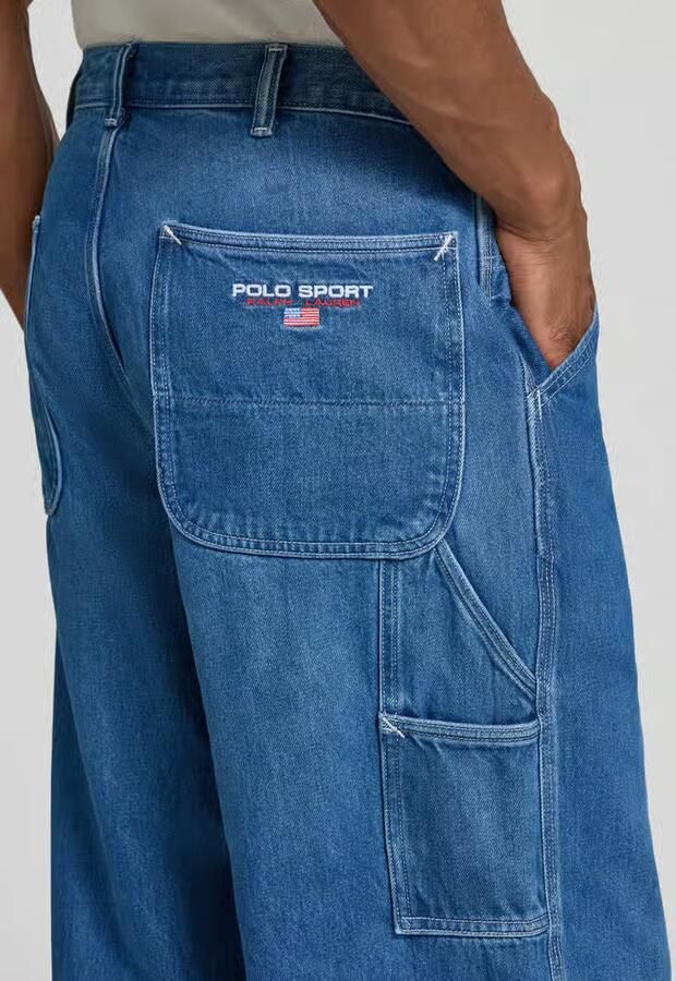 Polo Ralph Lauren Baggy fit jeans van puur katoen