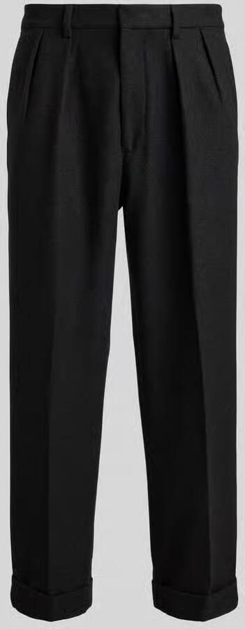 Polo Ralph Lauren relaxed fit bandplooibroek van wol met bandplooi