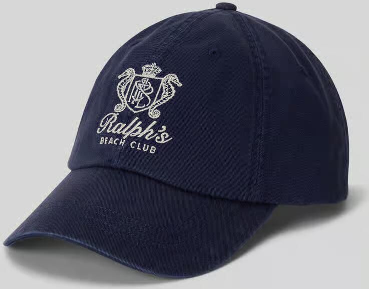 Polo Ralph Lauren Baseballpet met labelstitching - Foto 2