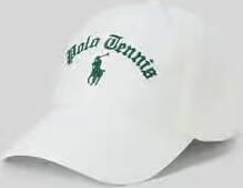 Polo Ralph Lauren Baseballpet met labelstitching van puur katoen