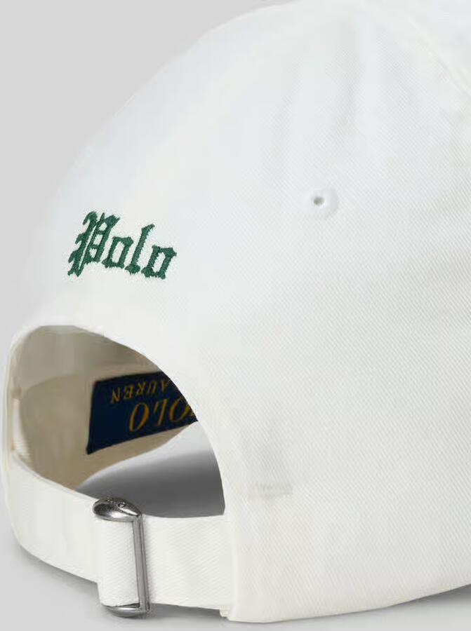 Polo Ralph Lauren Baseballpet met labelstitching van puur katoen