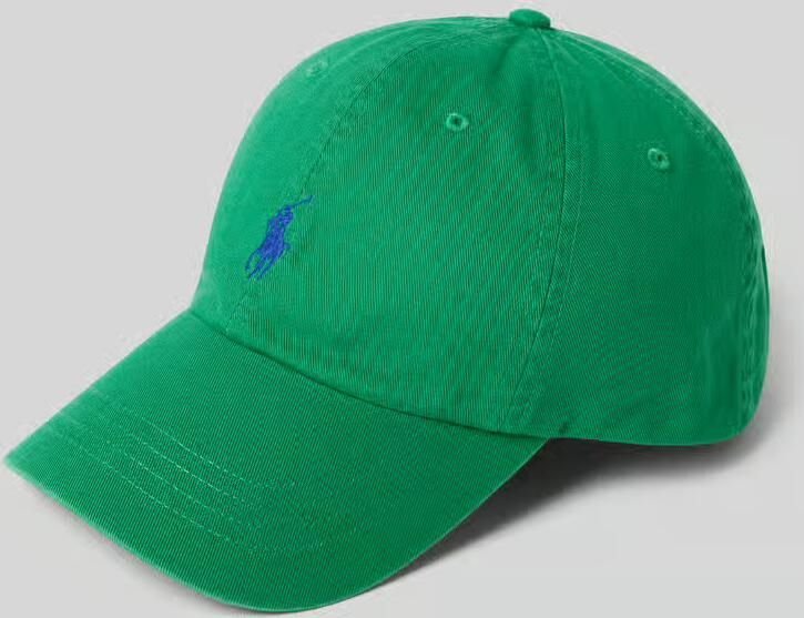 Polo Ralph Lauren Baseballpet met labelstitching - Foto 3