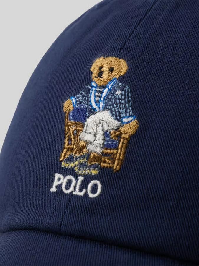 Polo Ralph Lauren Baseballpet met polo bear stitching