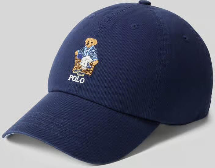 Polo Ralph Lauren Baseballpet met polo bear stitching - Foto 2