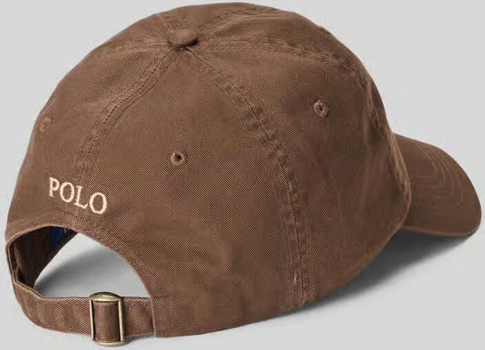 Polo Ralph Lauren Chocolade Mac Baseballpet Geborduurd Logo Brown Heren - Foto 5