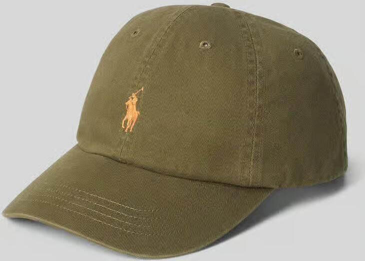 Polo Ralph Lauren Baseballpet met labelstitching - Foto 2