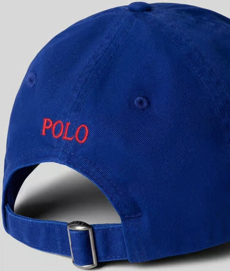 Polo Ralph Lauren Baseballpet met geborduurd logo en verstelbaar trensje - Foto 2