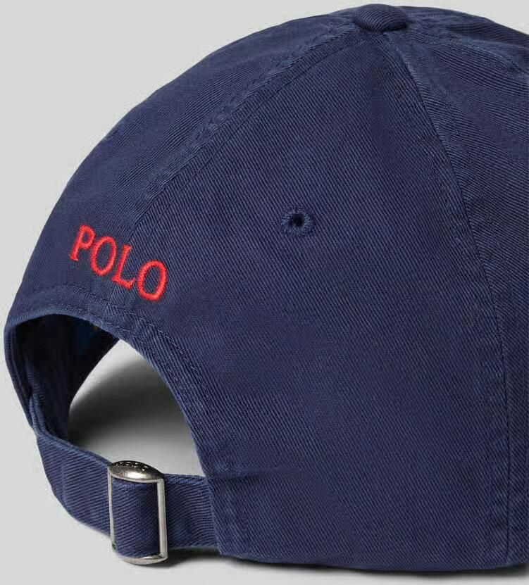 Polo Ralph Lauren Baseballpet met labelstitching - Foto 2
