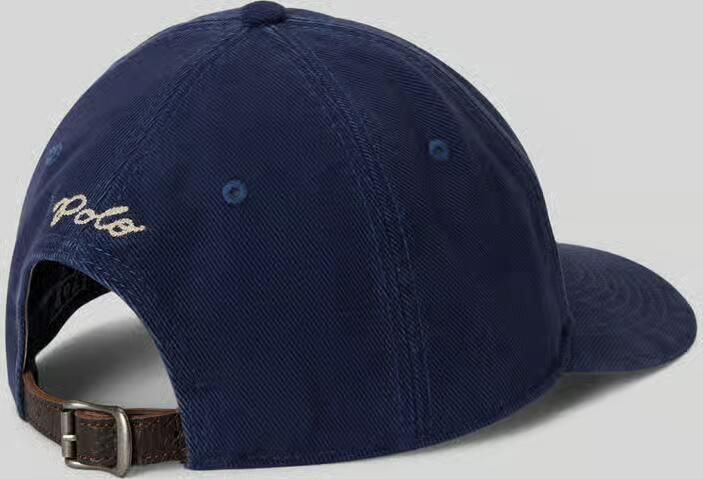 Polo Ralph Lauren Baseballpet van puur katoen met gestikt logo