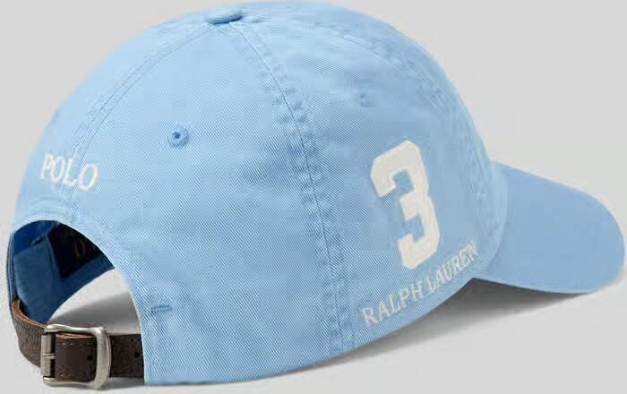 Polo Ralph Lauren Baseballpet van puur katoen met gestikt logo - Foto 2