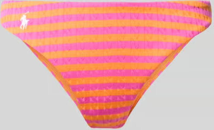 Polo Ralph Lauren Bikinibroekje met allover-patroon model 'CABLESTRIPE' - Foto 2