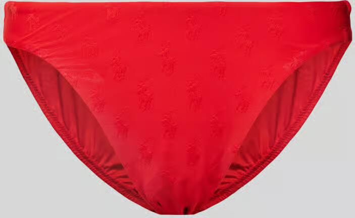 Polo Ralph Lauren Bikinibroekje met label- en structuurmotief - Foto 3