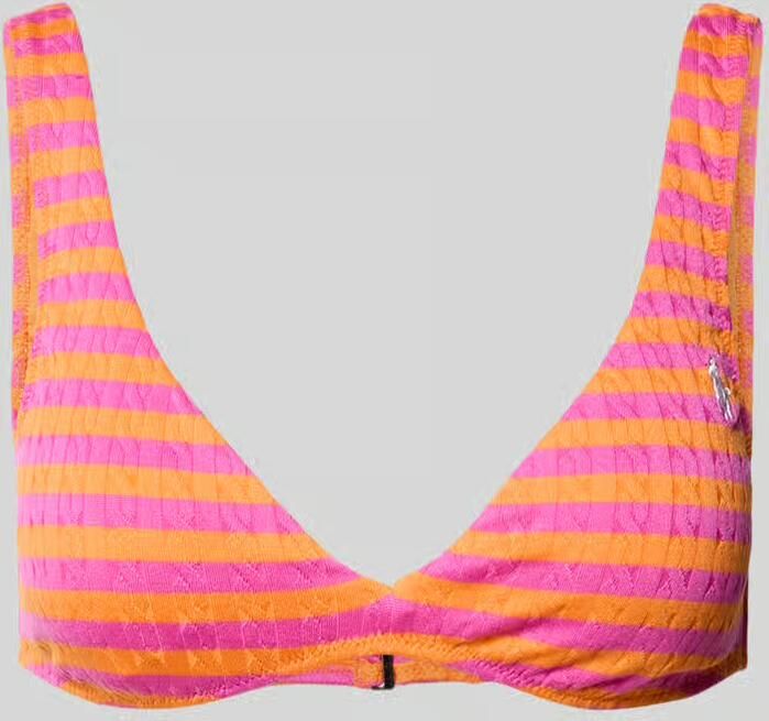 Polo Ralph Lauren Bikinitop met structuurpatroon - Foto 2