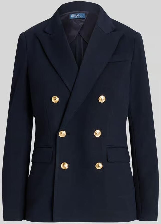 Polo Ralph Lauren Blazer met dubbele rij knopen en wol