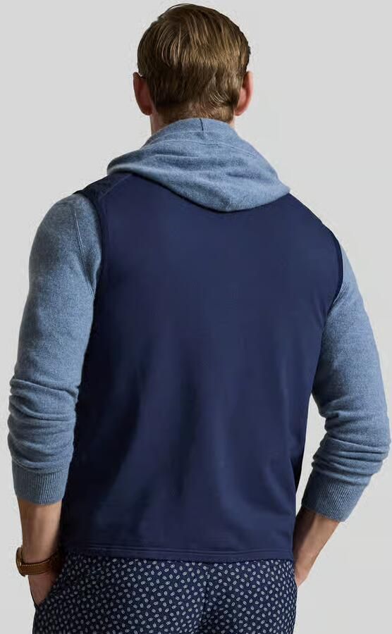 Polo Ralph Lauren Regular fit bodywarmer van modalmix met wol model 'PERFORMANCE' - Foto 3