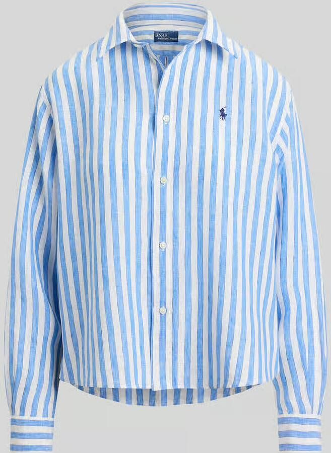Polo Ralph Lauren Boxy fit Overhemdblouse van puur linnen - Foto 2