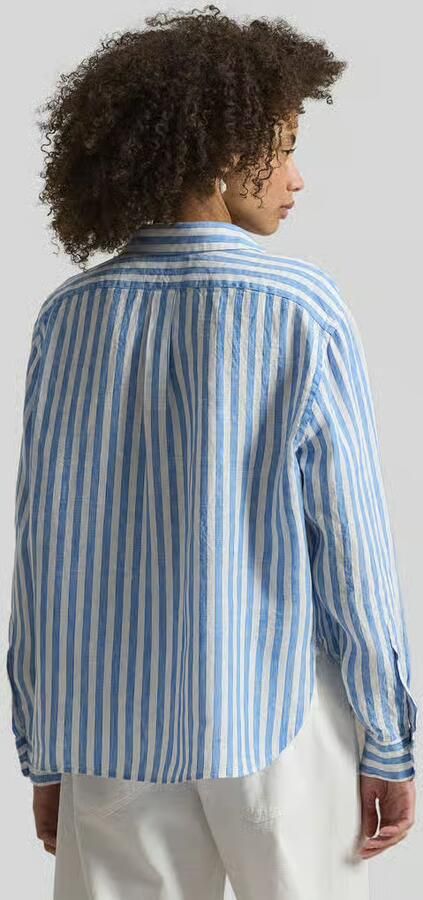 Polo Ralph Lauren Boxy fit Overhemdblouse van puur linnen - Foto 4