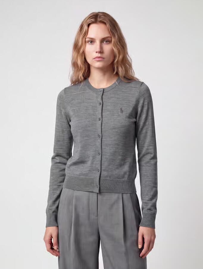 Polo Ralph Lauren Cardigan van wol met gestikt logo - Foto 3