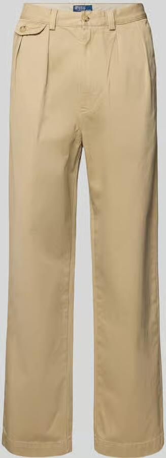 Polo Ralph Lauren Chino met plooien en achterzakken