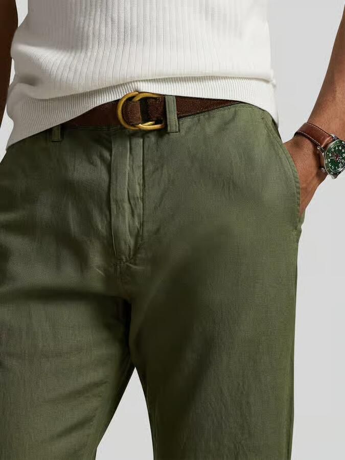Polo Ralph Lauren chino van mix van katoen en linnen