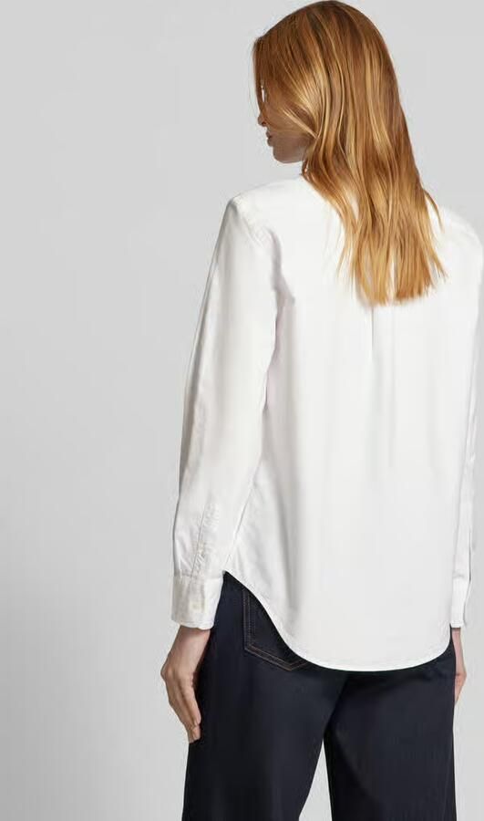 Polo Ralph Lauren Classic fit overhemdblouse met logostitching - Foto 4