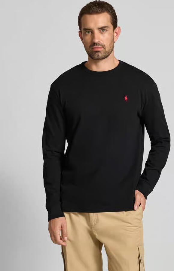 Polo Ralph Lauren Classic fit shirt met lange mouwen en labelstitching - Foto 3