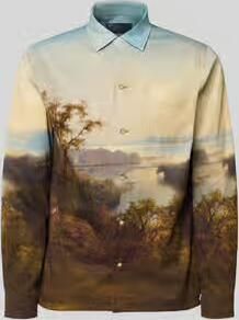 Polo Ralph Lauren Klassiek fit vrijetijdsoverhemd in all-over look