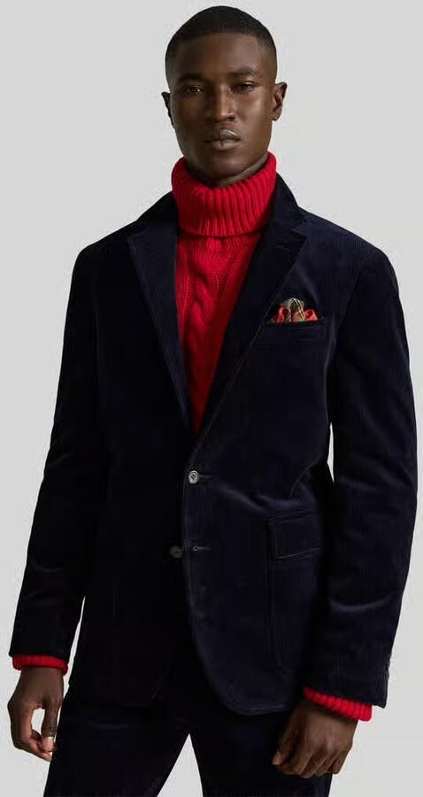Polo Ralph Lauren Colbert van corduroy met borstzak - Foto 3