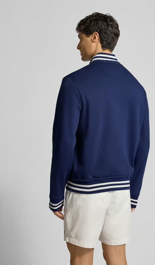 Polo Ralph Lauren Collegejack met labelstitching en steekzakken