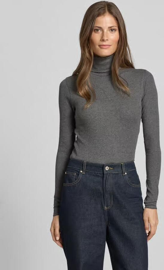Polo Ralph Lauren Shirt met lange mouwen van lyocellmix in gebreide look - Foto 2
