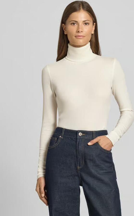 Polo Ralph Lauren Shirt met lange mouwen van lyocellmix in gebreide look - Foto 2