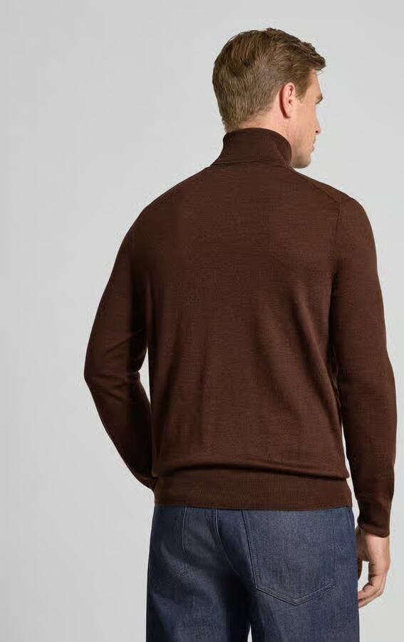 POLO Ralph Lauren wollen coltrui donkerbruin - Foto 3