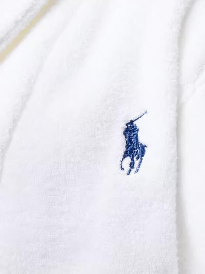 Polo Ralph Lauren comfort fit badjas van puur katoen model 'ICONIC BEAR'