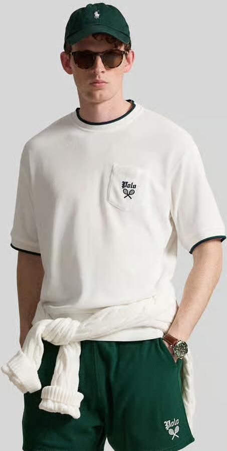 Polo Ralph Lauren comfort fit T-shirt van katoenmix - Foto 3