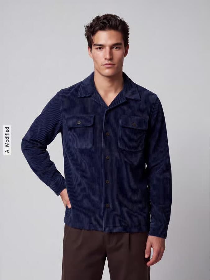 Polo Ralph Lauren Corduroy overhemd met borstzakken - Foto 3
