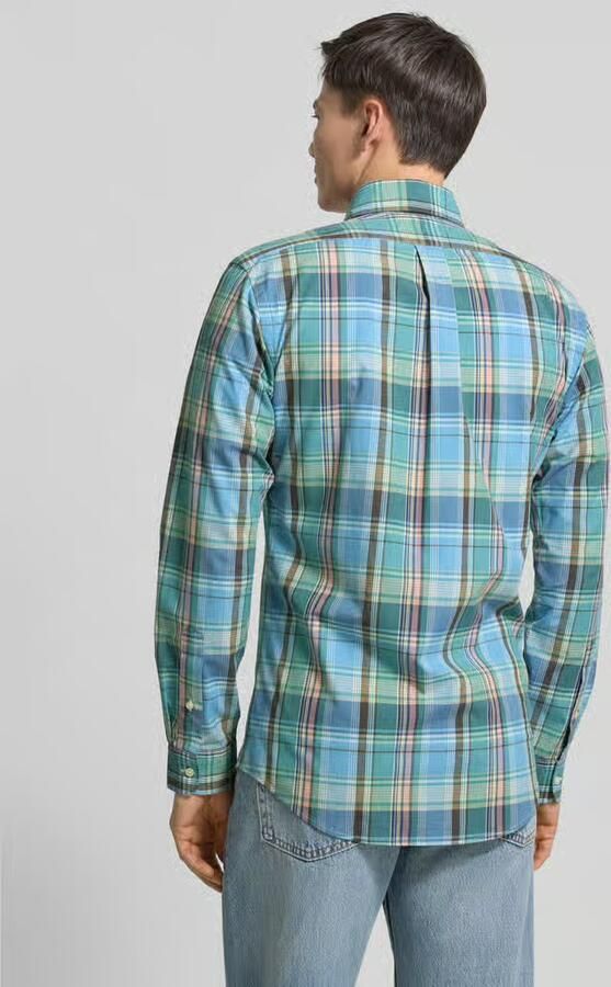 Polo Ralph Lauren Overhemd Lange Mouw CHEMISE COUPE DROITE POPELINE PREMIUM