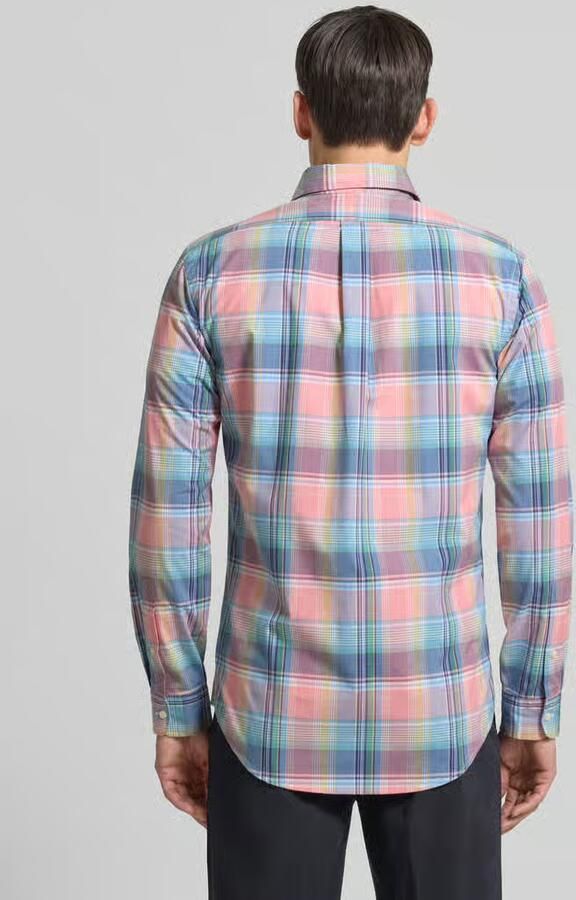 Polo Ralph Lauren Overhemd Lange Mouw CHEMISE COUPE DROITE POPELINE PREMIUM