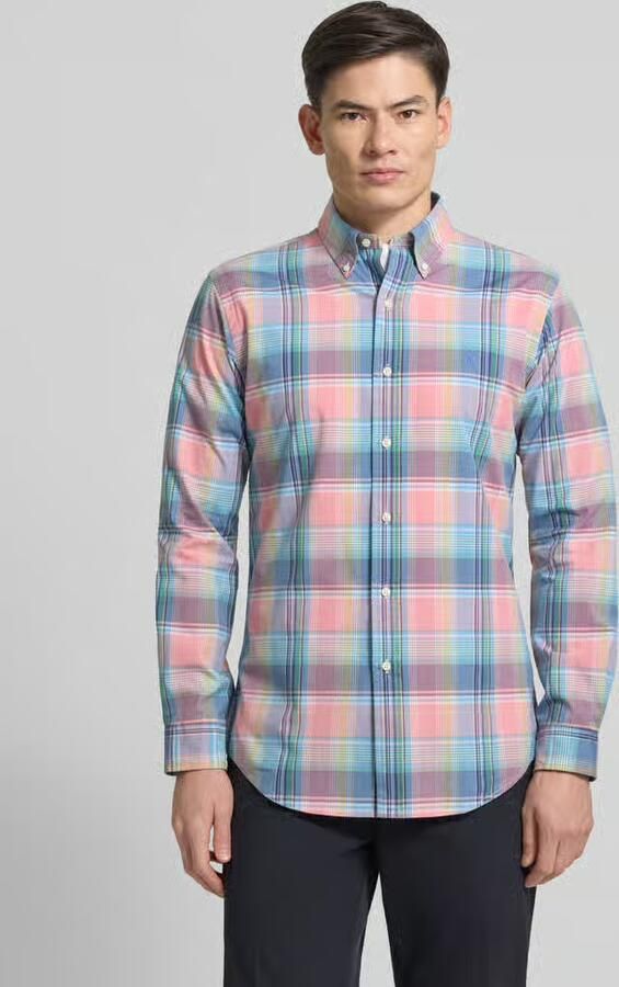 Polo Ralph Lauren Overhemd Lange Mouw CHEMISE COUPE DROITE POPELINE PREMIUM - Foto 4
