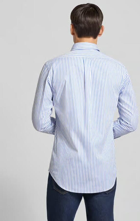 Polo Ralph Lauren Overhemd Lange Mouw CHEMISE COUPE DROITE POPELINE PREMIUM