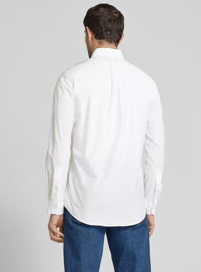 Ralph Lauren Witte Seersucker Overhemd Button-Down Kraag White Heren - Foto 3